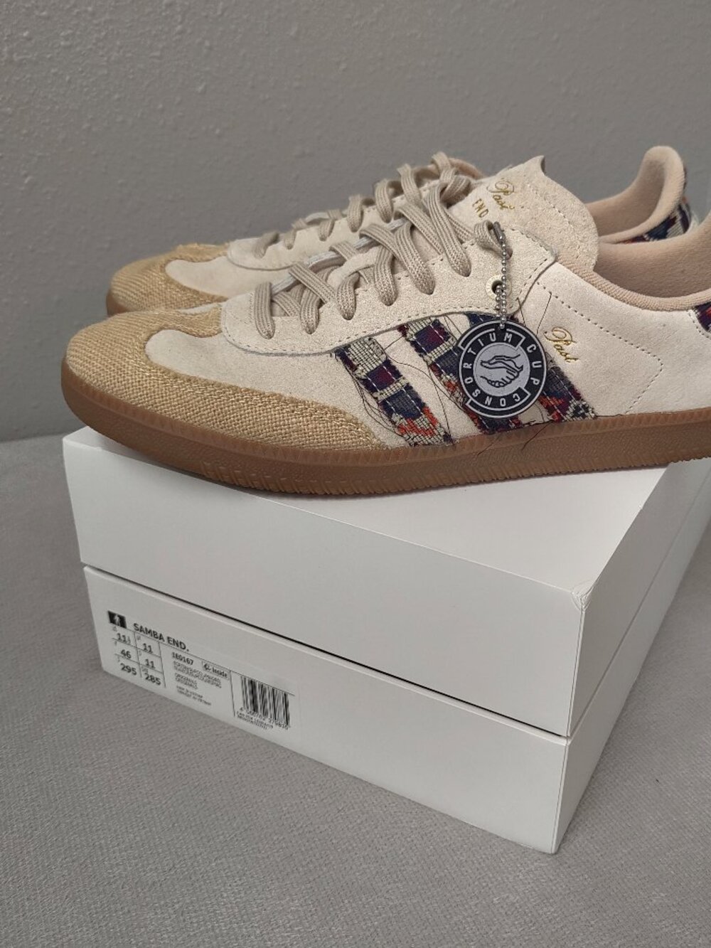 Size 11.5 - END. x adidas Samba Consortium Cup IE0167 Special Box Clothing